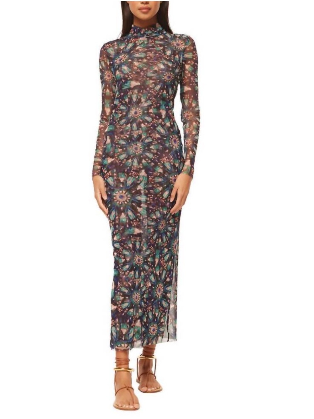 New MISA LIV DRESS in Indigo Burst Size XS